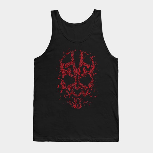 fire darthmaul Tank Top by avioem